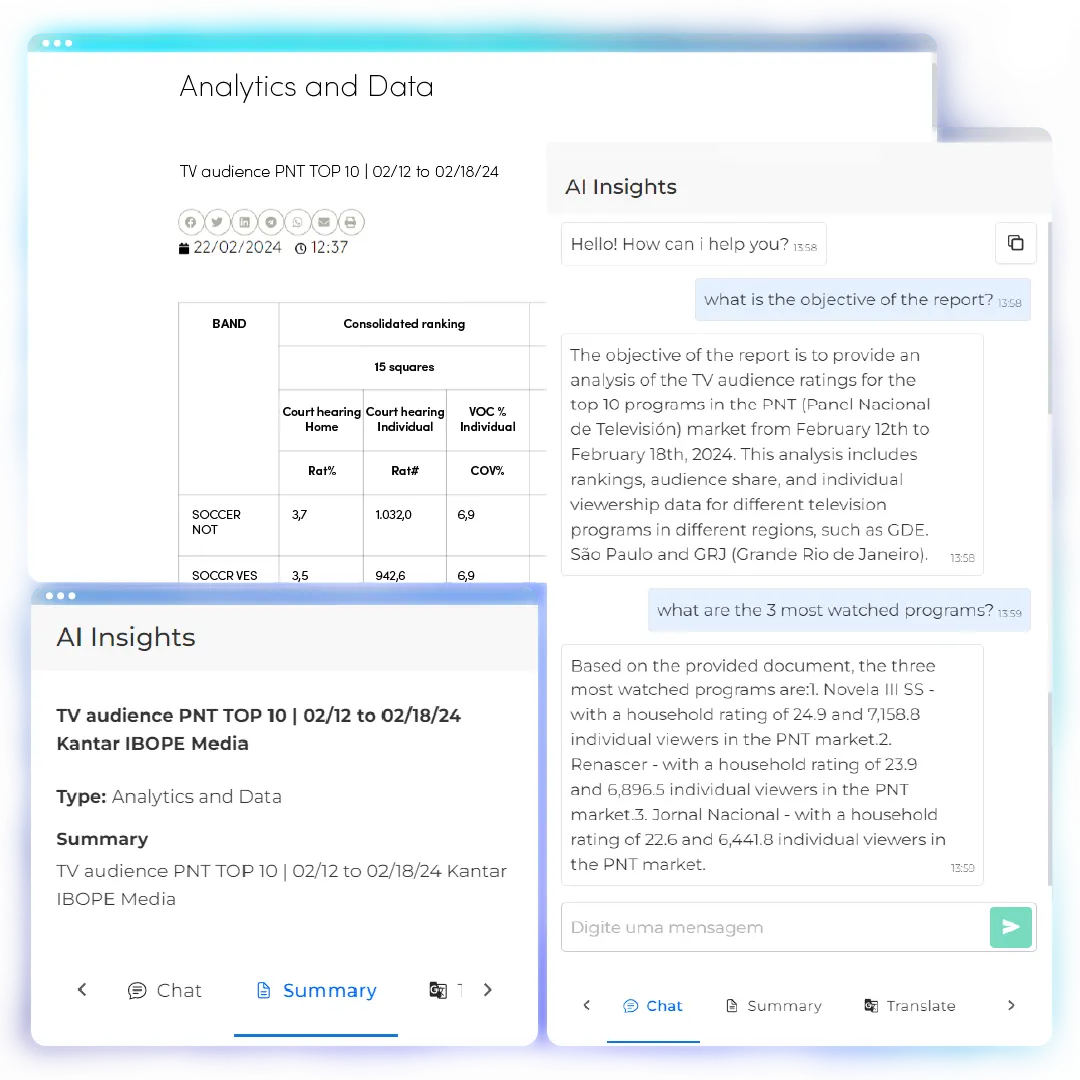 Cailun Artificial Intelligence analyzing a document